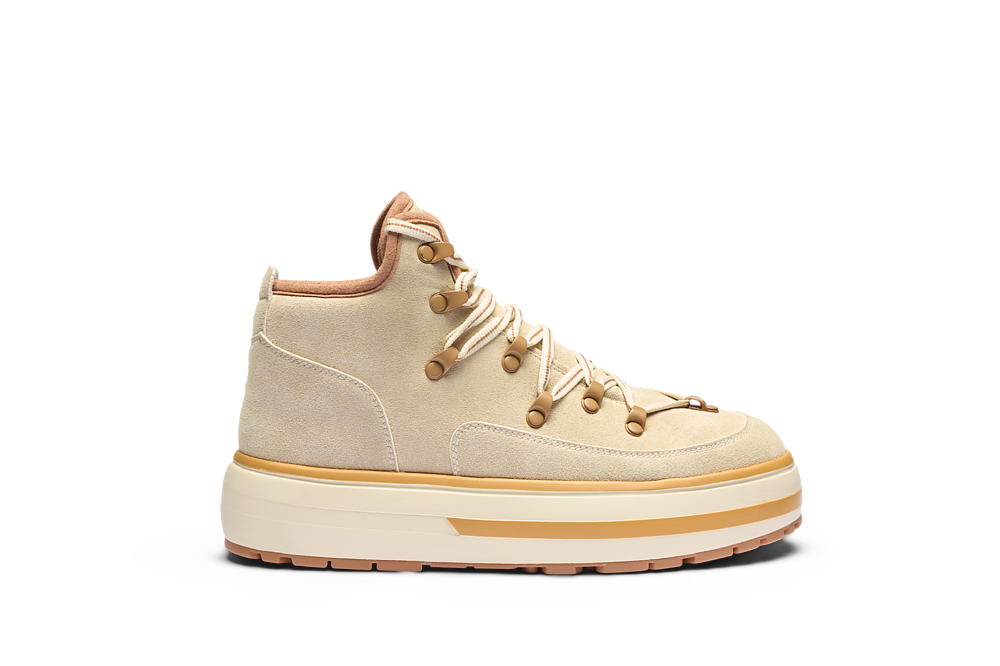 BRIXIA | BOTINES | MUJER | MUSA 2.0 SUEDE LIGHT BEIGE | BEIGE