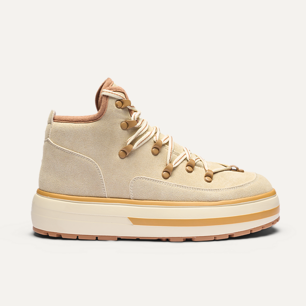 BRIXIA | BOTINES | MUJER | MUSA 2.0 SUEDE LIGHT BEIGE | BEIGE