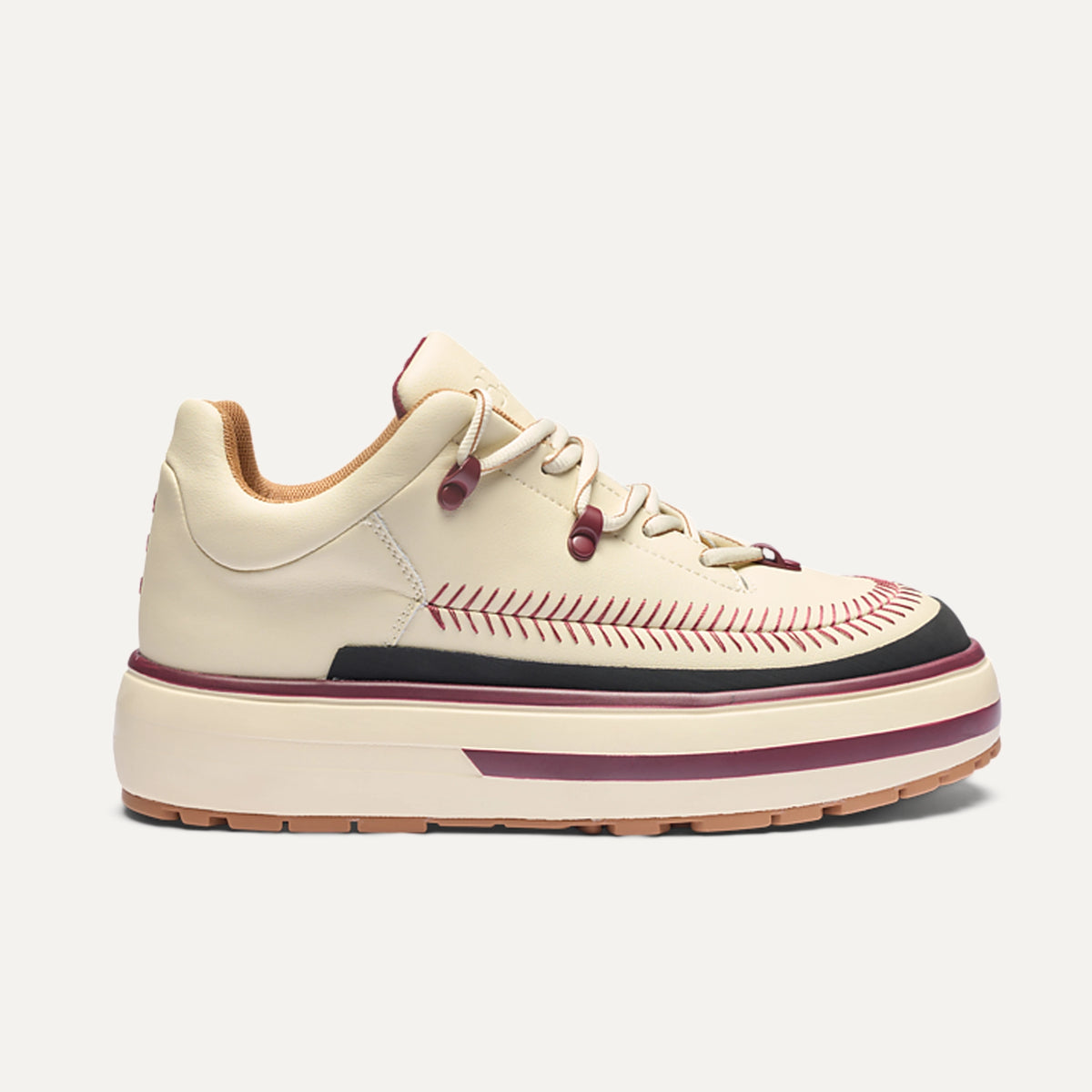 BRIXIA | BOTINES | MUJER | SANDWICH LOW LIGHT BEIGE | BEIGE