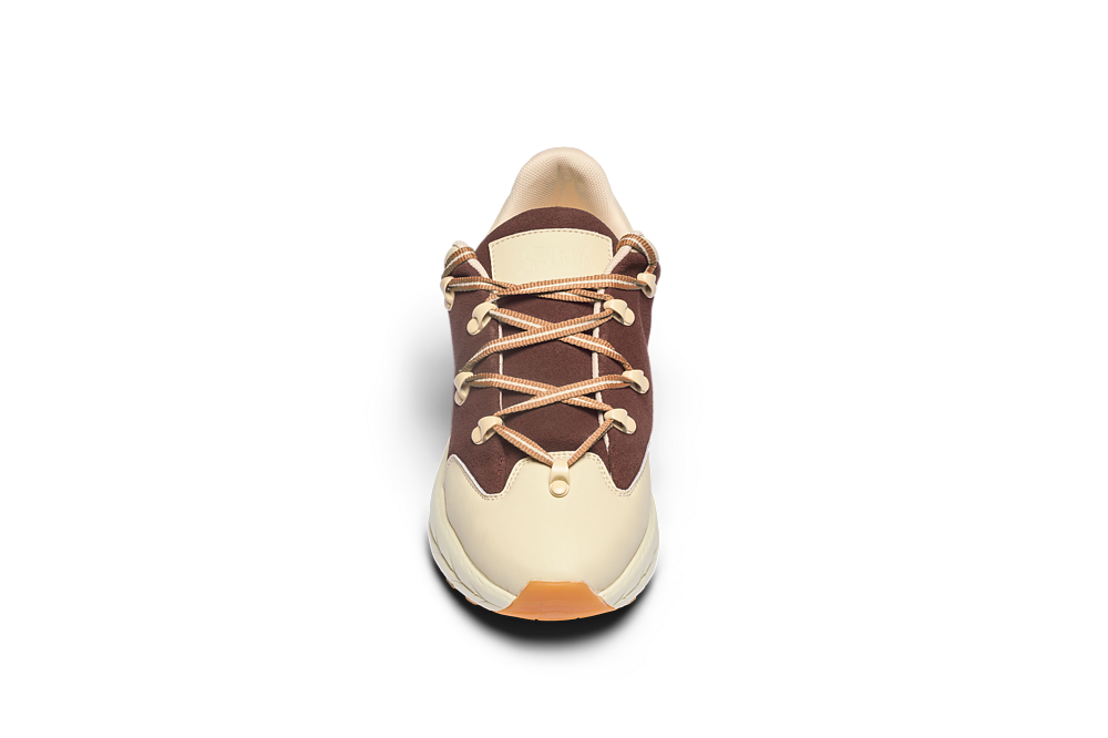 BRIXIA | SNEAKERS | MUJER | DIABLO LIGHT BEIGE CHOCOLATE | MARRÓN
