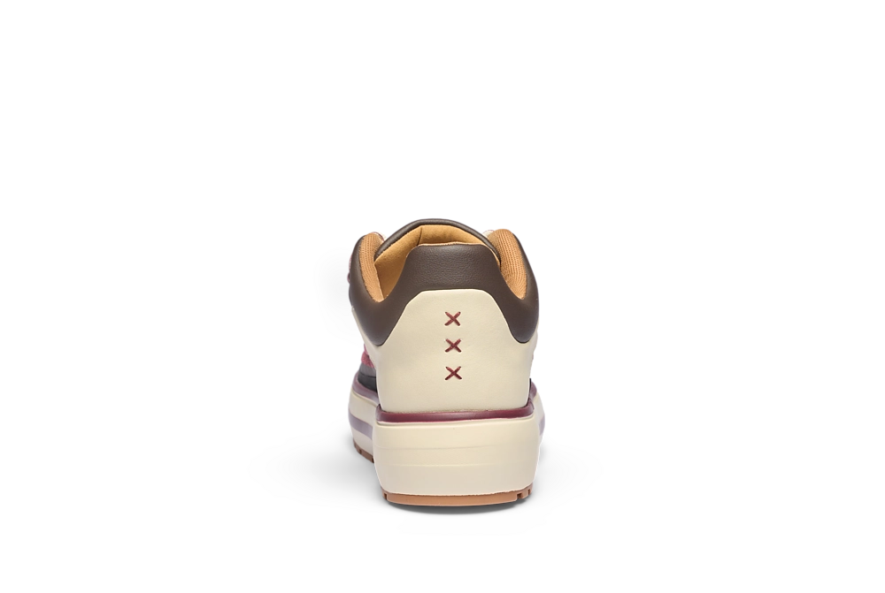 BRIXIA | SNEAKERS | MUJER | SANDWICH LOW CHOCOLATE | MARRÓN