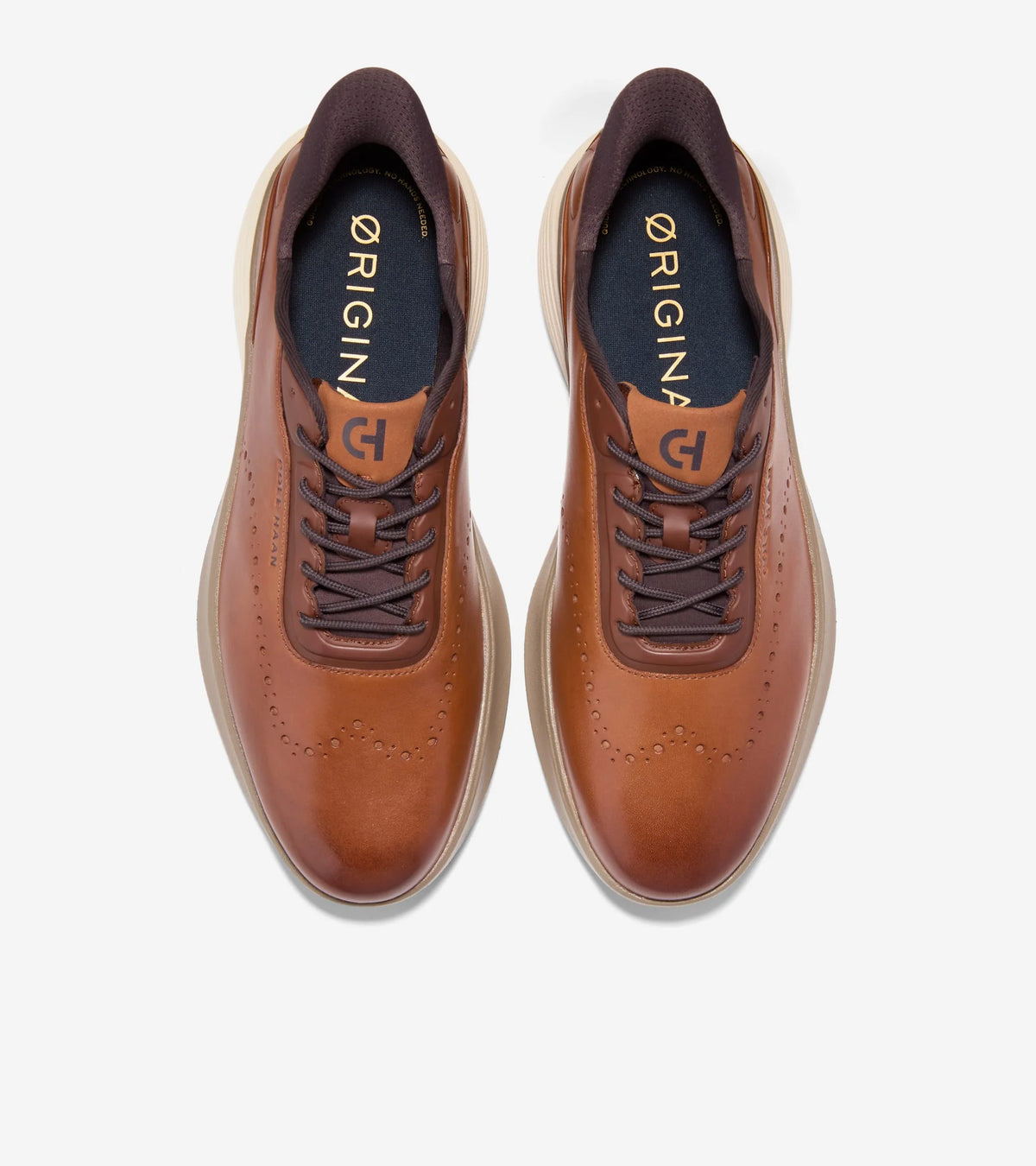 COLE HAAN | SNEAKERS DE VESTIR | HOMBRE | ØRIGINALGRAND NEOARC QUICK-ON WINGTIP OXFORDS CH BRITISH TAN | MARRÓN