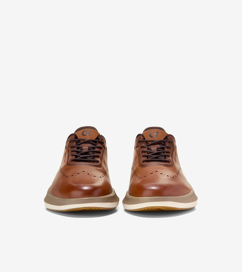 COLE HAAN OG Neoarc Quick-on Wingtip Oxfords CH British TAN: braun Sneaker für Herren