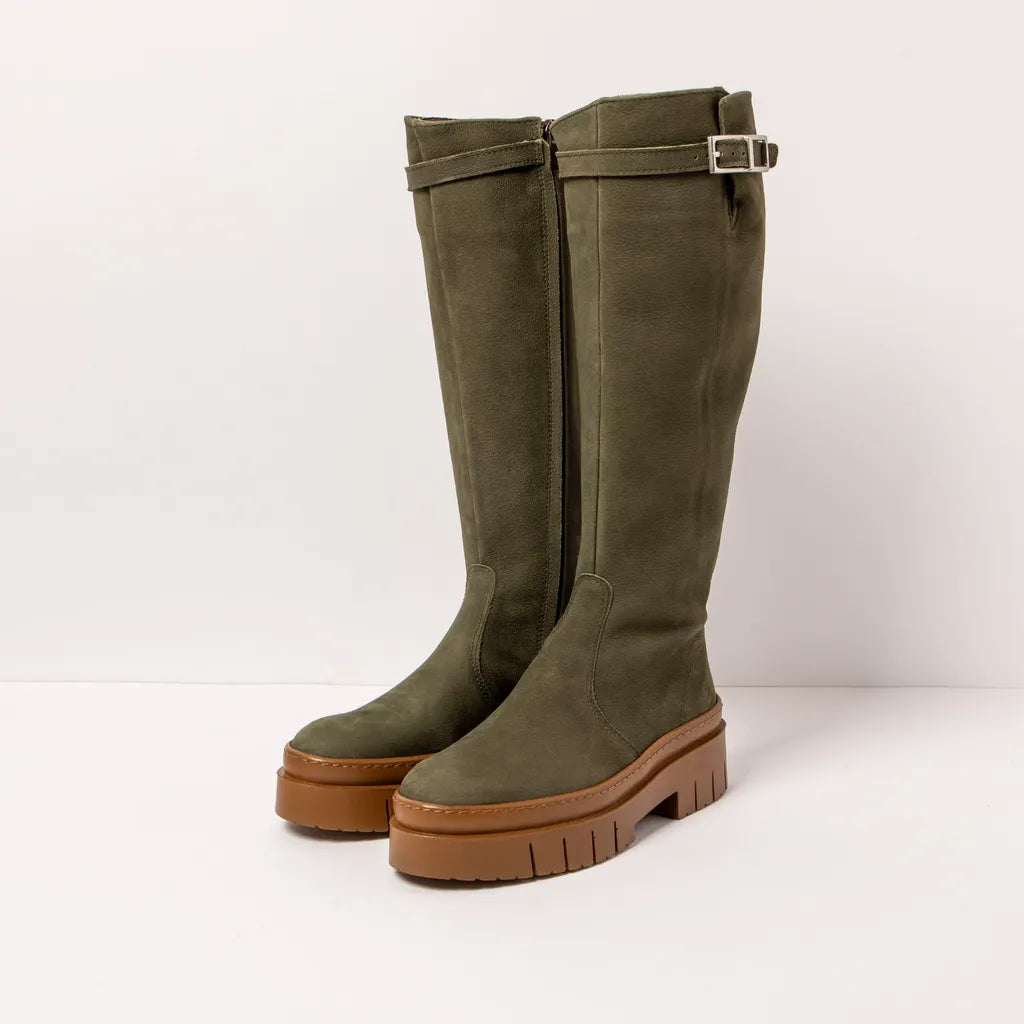 ART | WOMEN'S BOOTS | 1959 NUBUCK KHAKI/ANTWERP | KHAKI