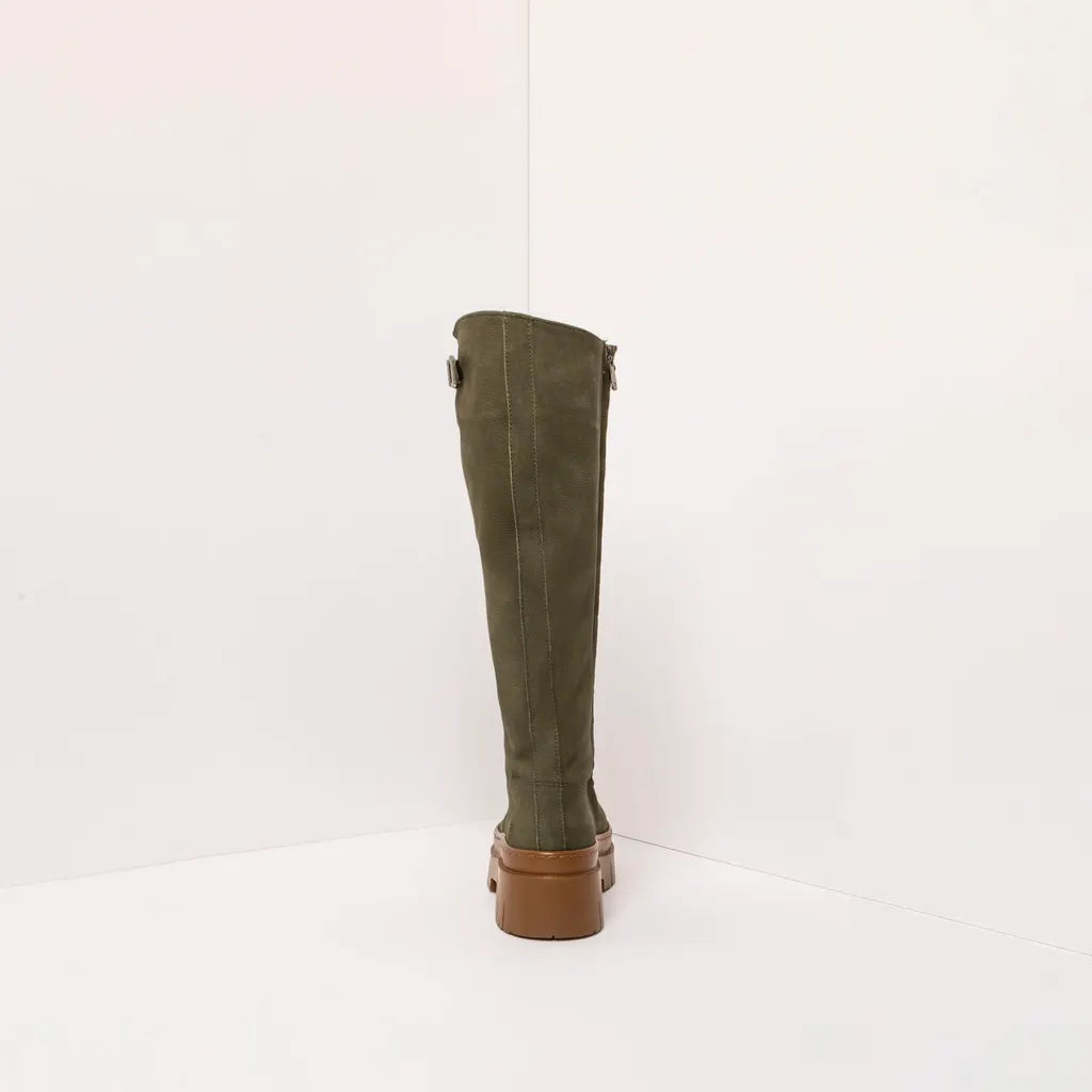 ART | BOTAS MUJER | 1959 NOBUCK KAKI/AMBERES | CAQUI