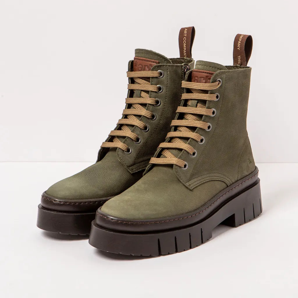 ART | WOMEN'S BOOTS | 1953 NUBUCK KHAKI/ANTWERP | KHAKI