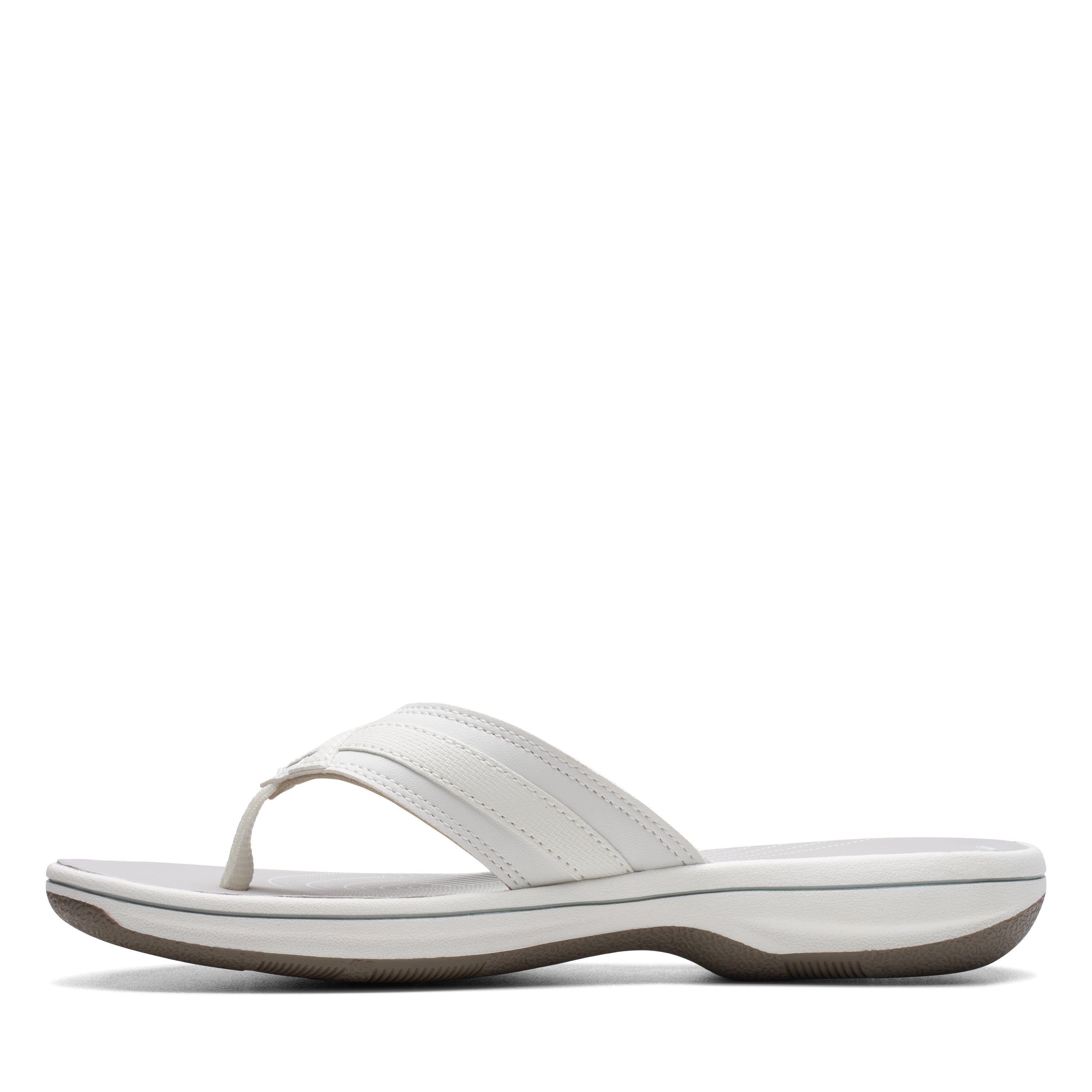 Clarks brinkley clearance sea white