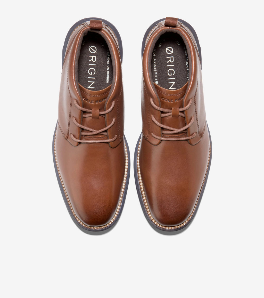 COLE HAAN Original Grand Remastered Chuka Boots WP CH Woodbury: marron bottines pour homme