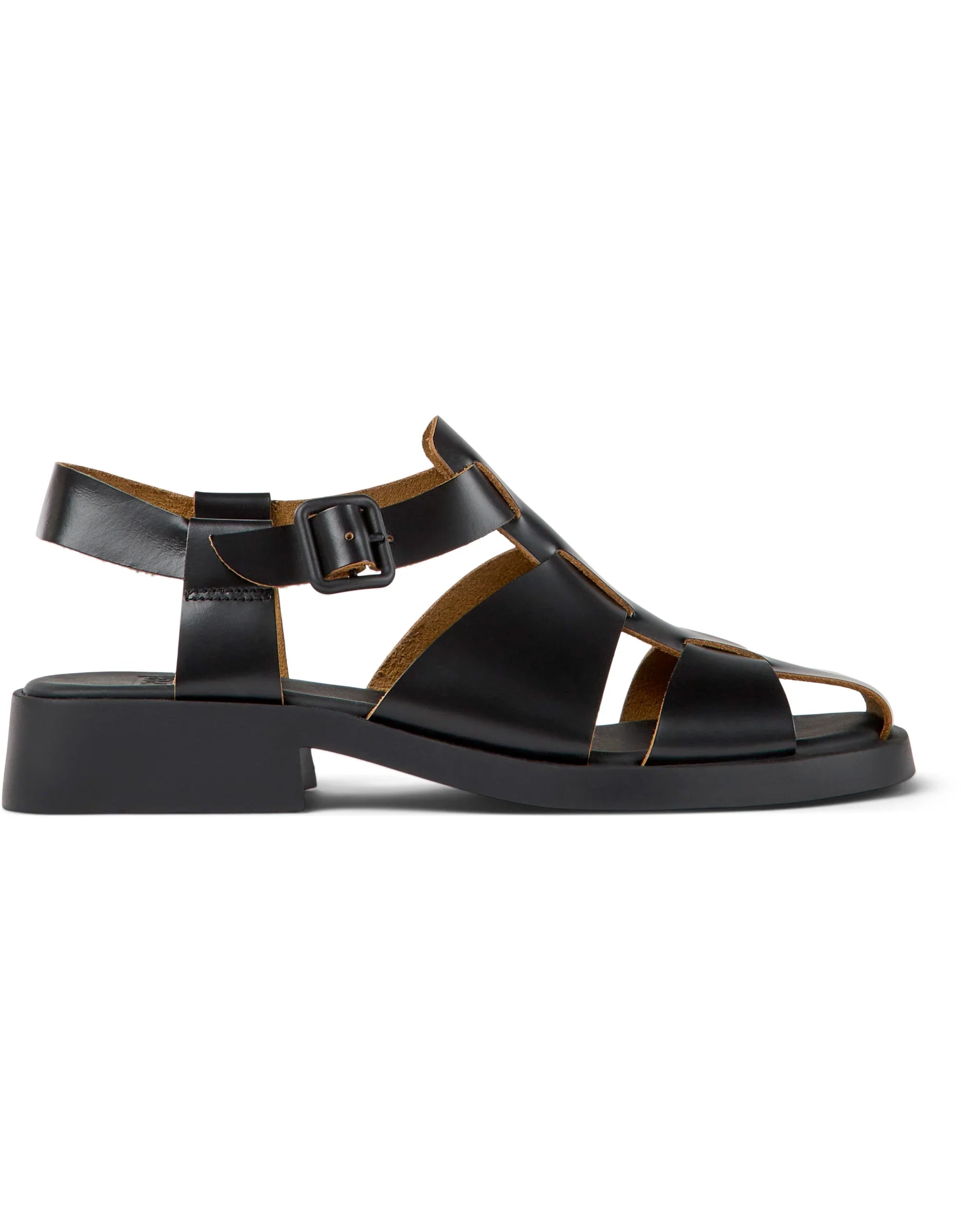 CAMPER Dana schwarze Sandalen für Damen – Tascon