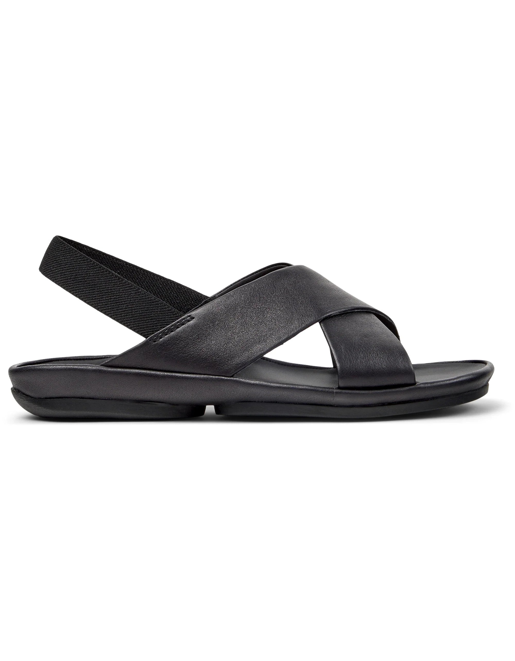 CAMPER Isla K201926, sandales noir pour femme chez Tascón