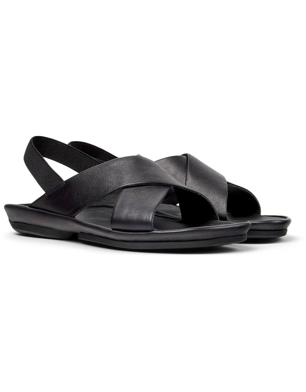 CAMPER Isla K201926, sandales noir pour femme chez Tascón
