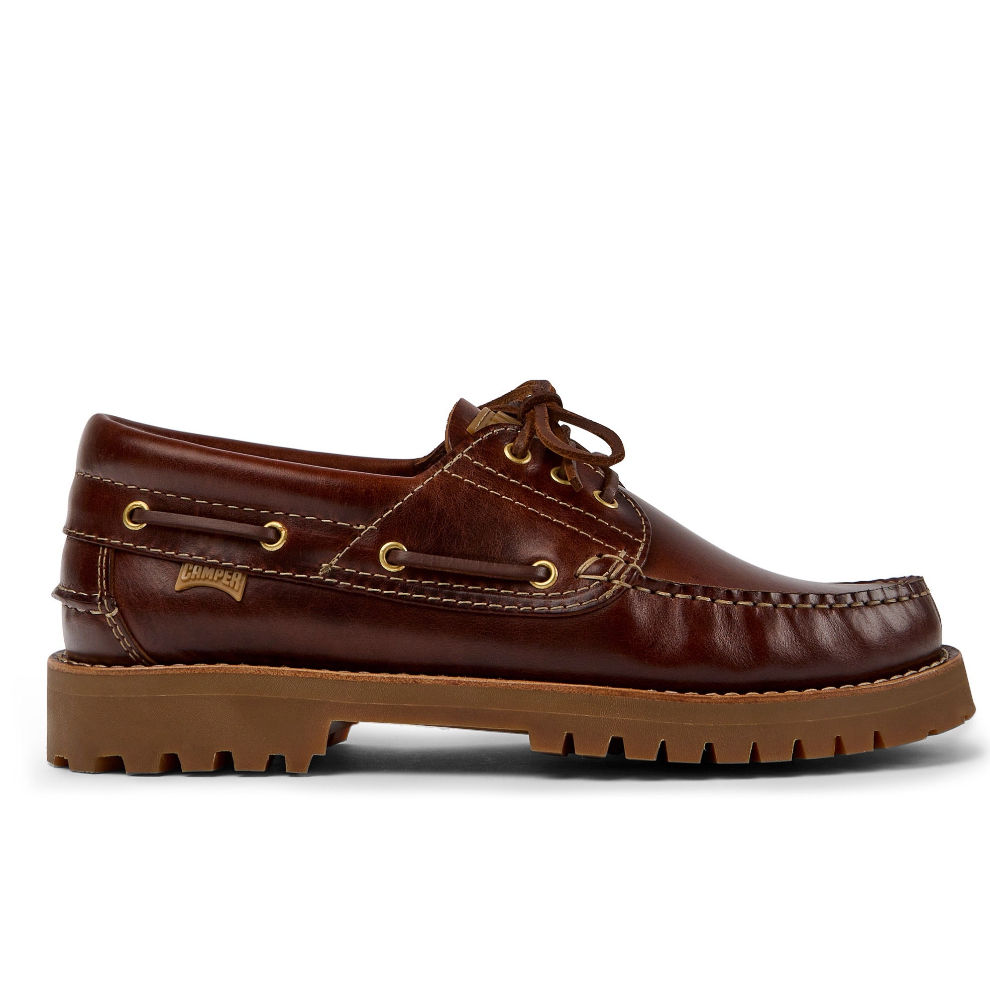 CAMPER Nautico Dakota Cuba/patrol Caramelo: marron mocassins pour homme