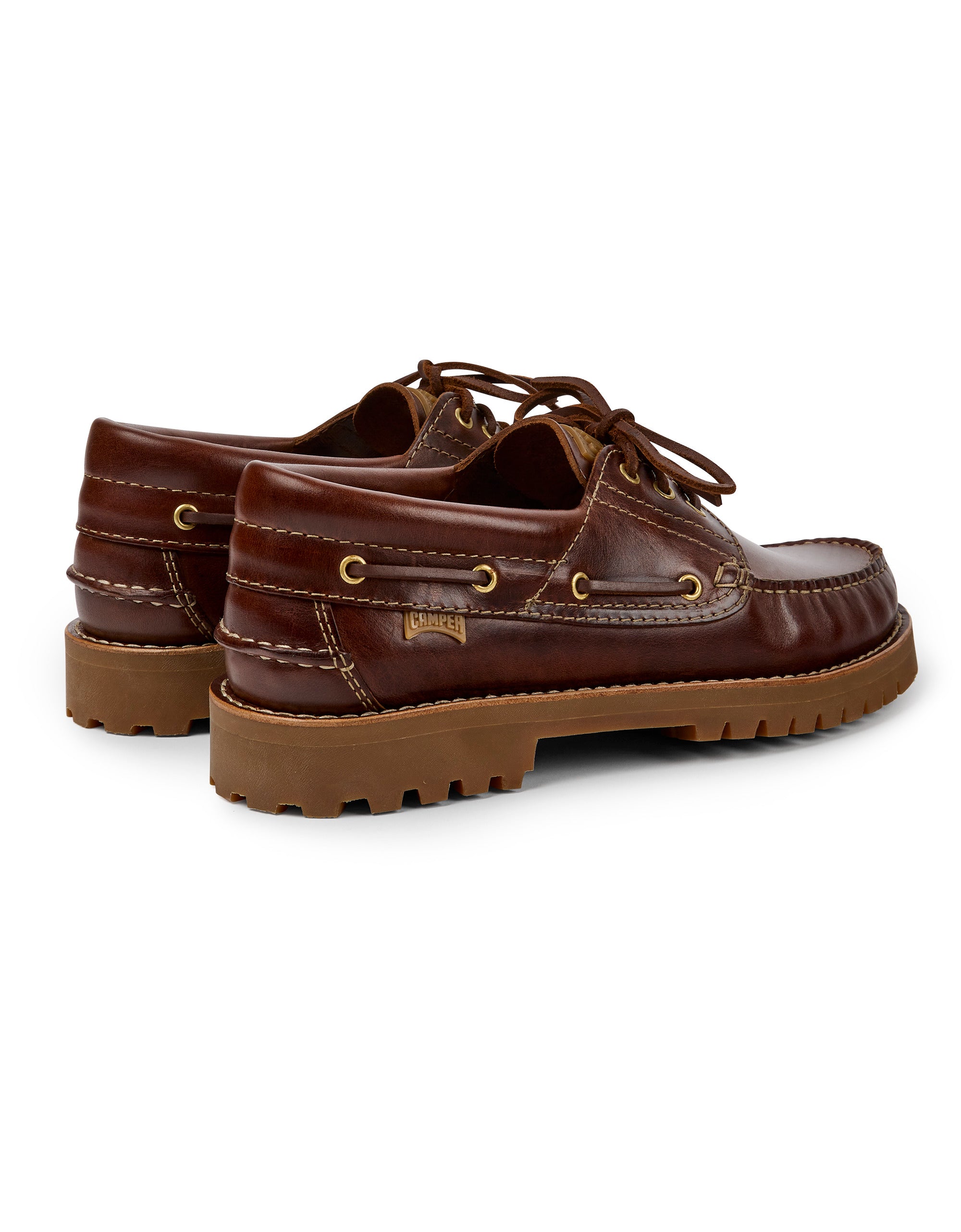 CAMPER Nautico Dakota Cuba/patrol Caramelo: marron mocassins pour homme