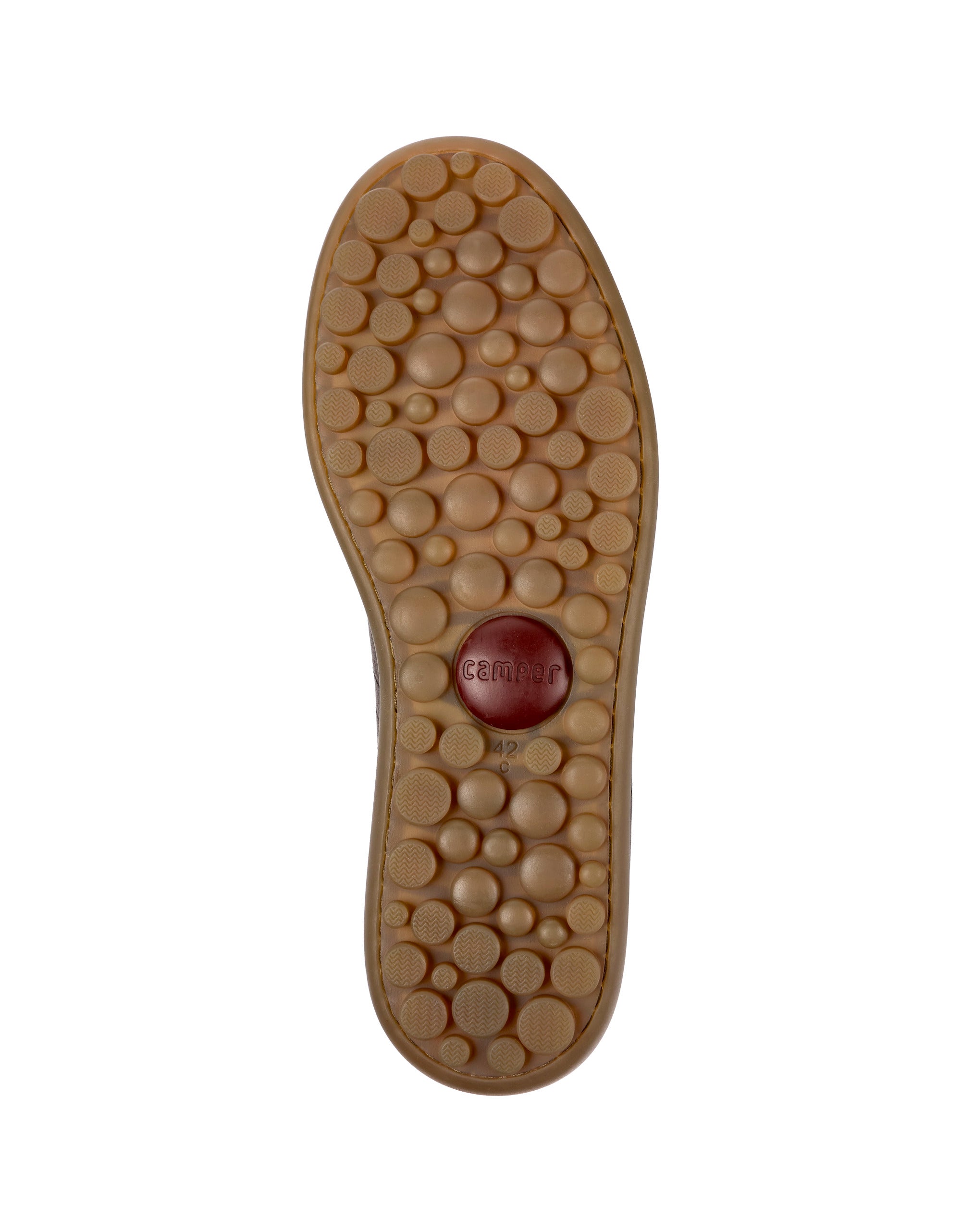 CAMPER Casual Pelotas Ariel、Tascónのブラウンメンズシューズ