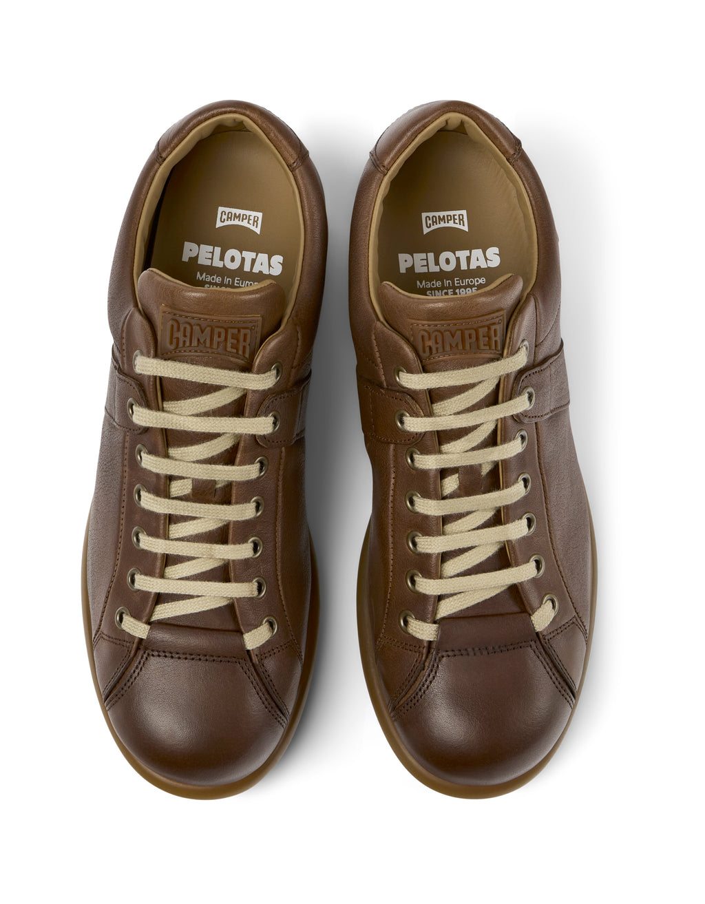 CAMPER Pelotas Ariel Soweto COLA (corda)/ariel MIEL (lft): коричневий взуття для чоловіків