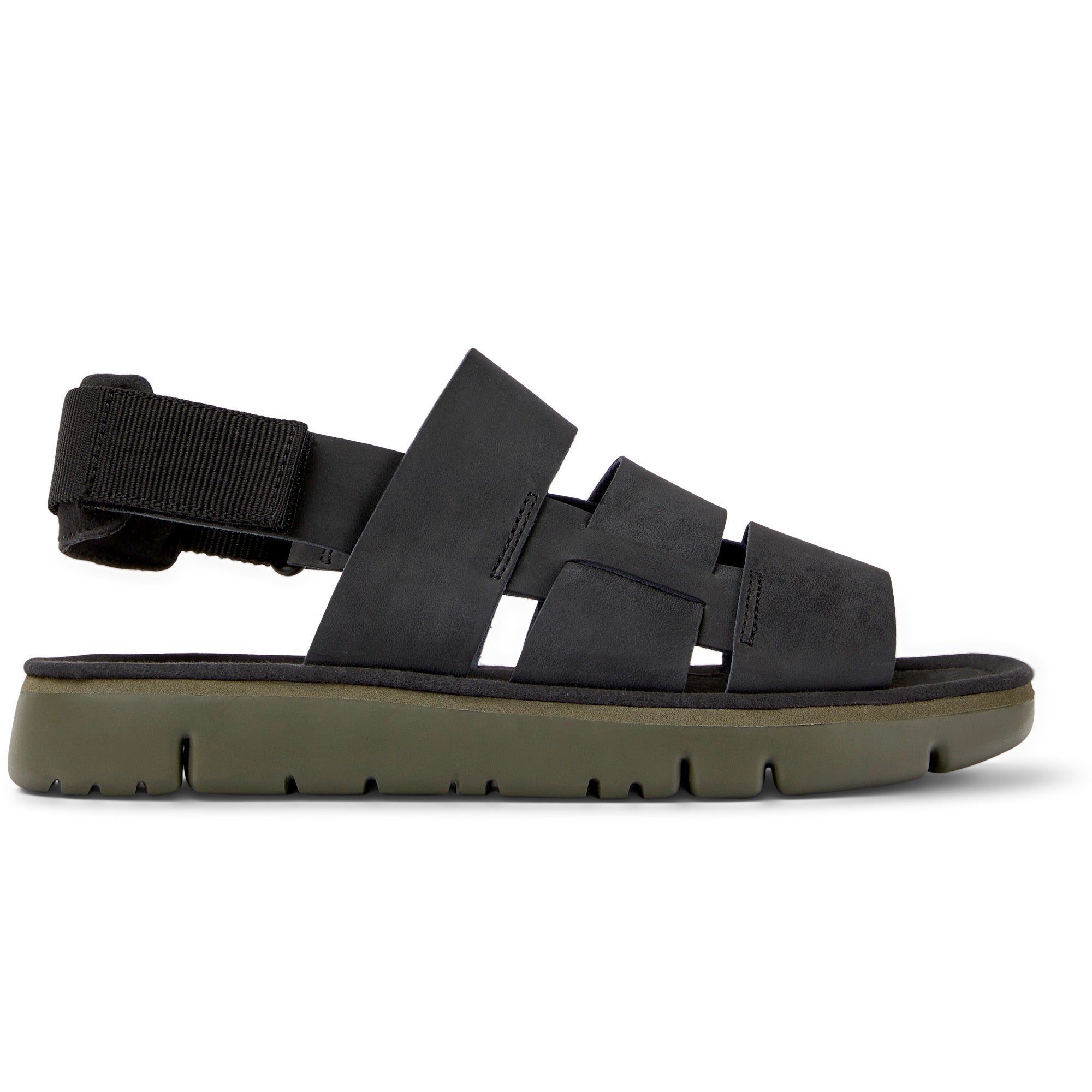 CAMPER | SANDALS | MEN | LAMPER BLACK ORUGASAND ROMERO | BLACK