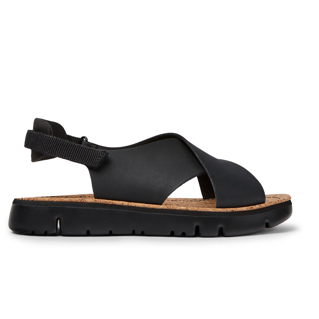 CAMPER | SANDALIAS | MUJER | LAMPER NEGRO ORUGASAND NEGRO | NEGRO
