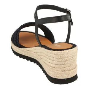 CASTELLER | SANDALIAS MUJER | TRENZA 8009 CALIDIS NEGRO
