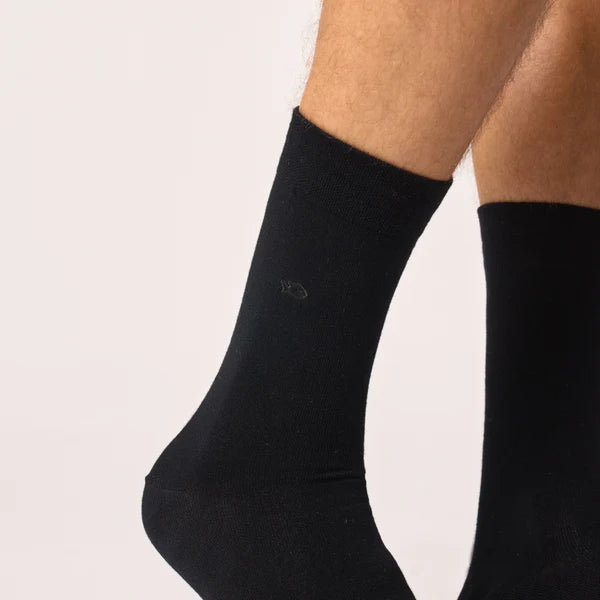 BILLYBELT | CALCETINES | HOMBRE | BAMBOO BLACK | NEGRO