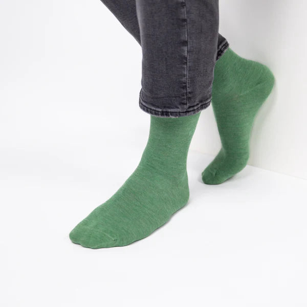 BILLYBELT | CALCETINES | HOMBRE | BAMBOO VERT CLAIR CHINE | VERDE