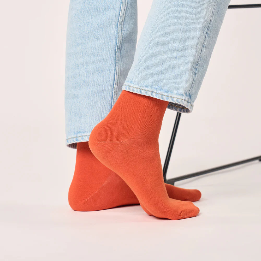 BILLYBELT | CALCETINES | HOMBRE | BAMBOO ORANGE | NARANJA