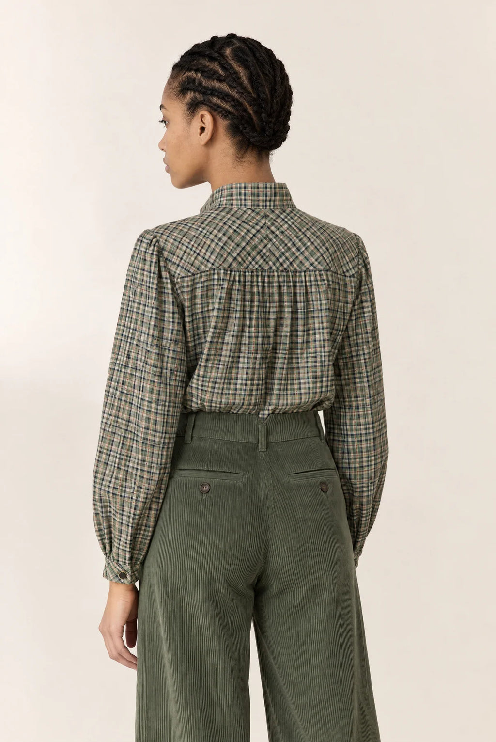 LEON & HARPER Candela TC218 Green: зелений блуза для жінок