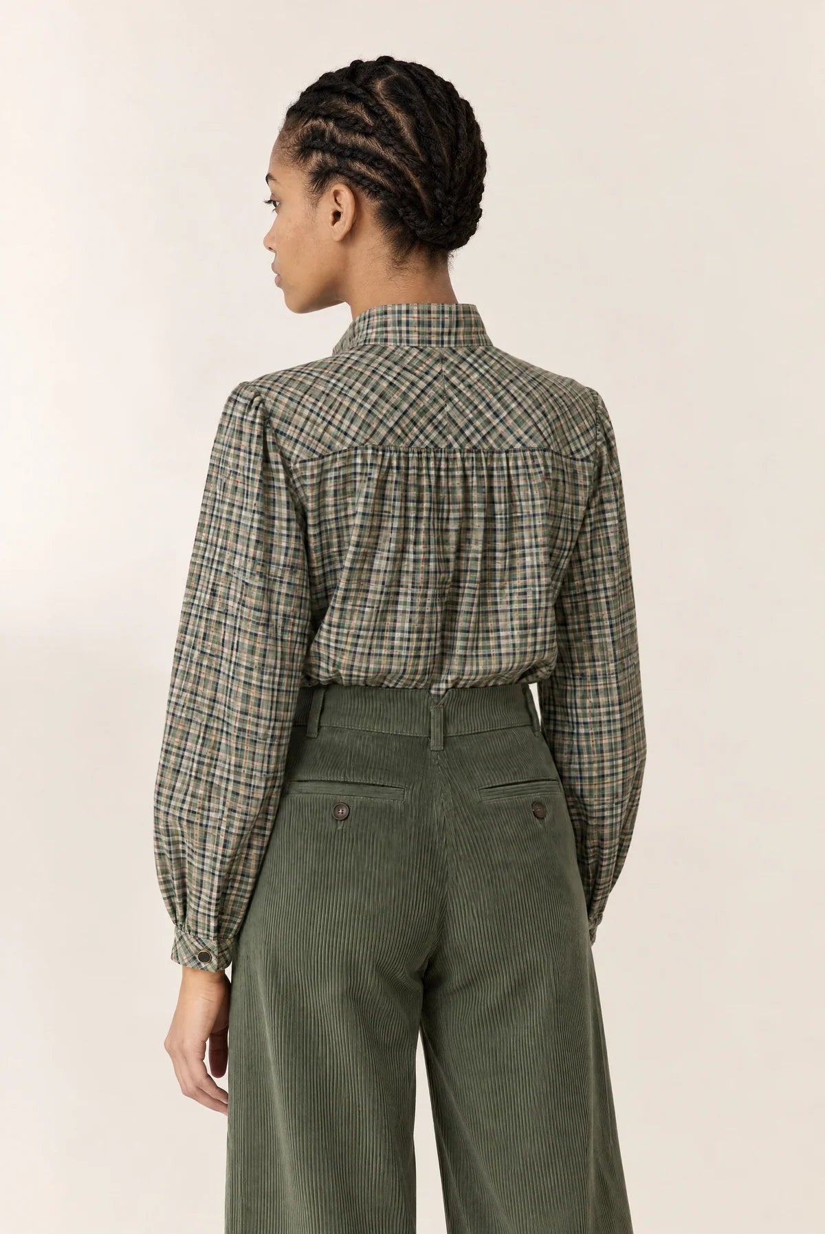 LEON & HARPER Candela TC218 Green: зелений блуза для жінок