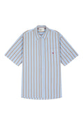 LEON & HARPER CLAY TC129 STRP SKY: синий camisas для женщин