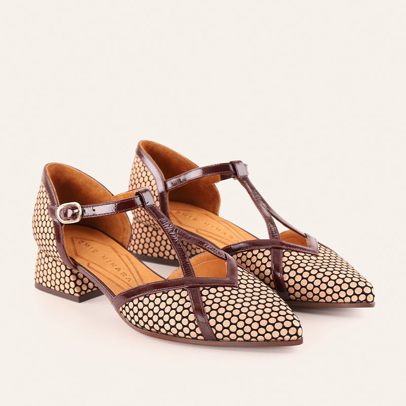 CHIE MIHARA | ZAPATOS DE VESTIR | MUJER | HIDROW GRAPE | MARRÓN
