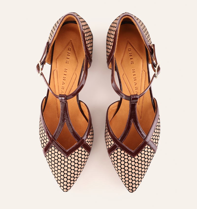 CHIE MIHARA | ZAPATOS DE VESTIR | MUJER | HIDROW GRAPE | MARRÓN