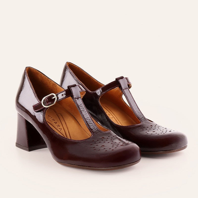 CHIE MIHARA | MERCEDITAS | MUJER | MOKASI | ROJO