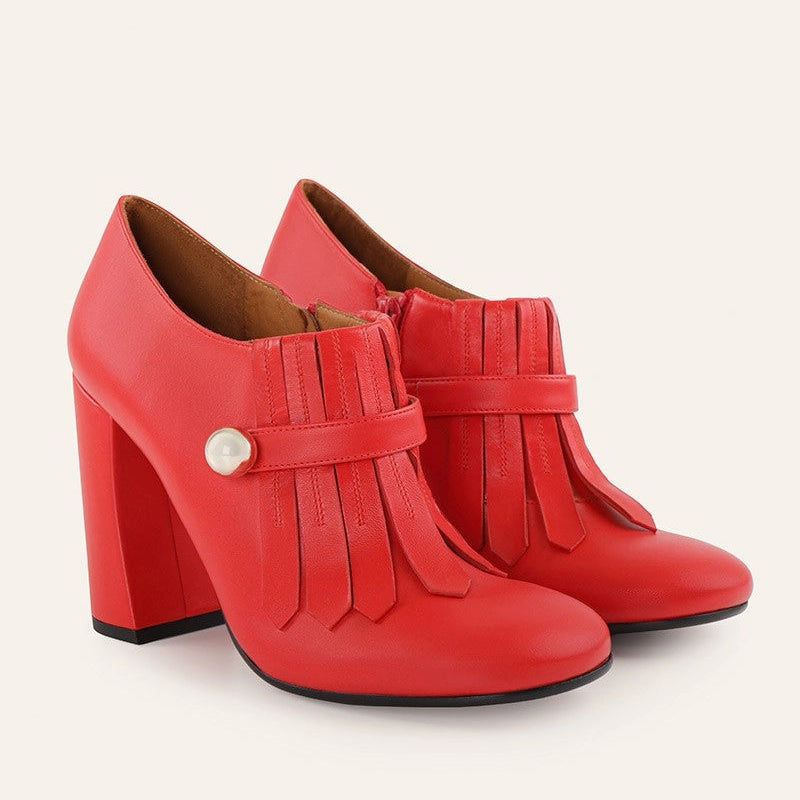 CHIE MIHARA | ZAPATOS DE VESTIR | MUJER | WOLKER | ROJO