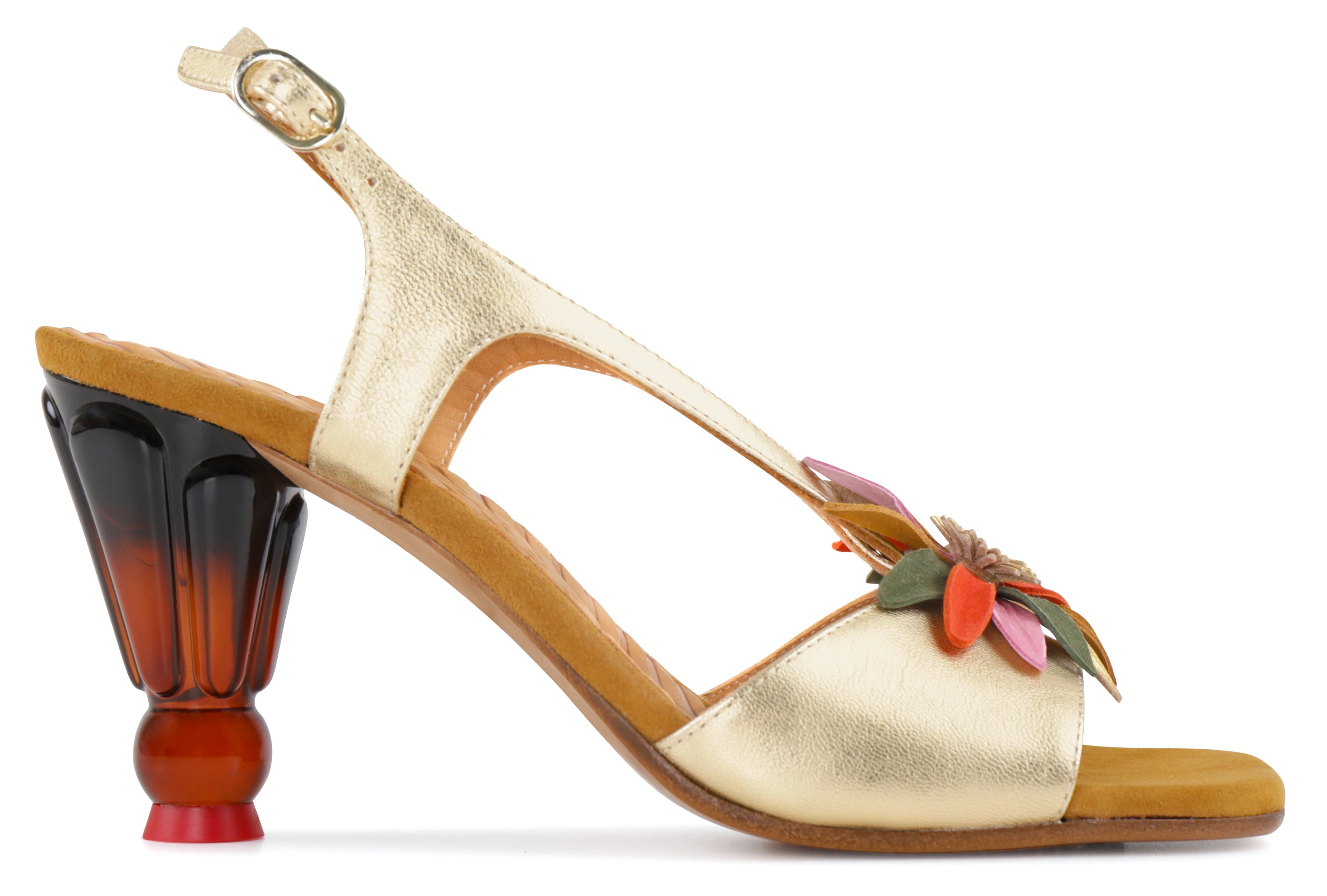 CHIE MIHARA | SANDALIAS | MUJER | UYANE CHAMPAN | DORADO