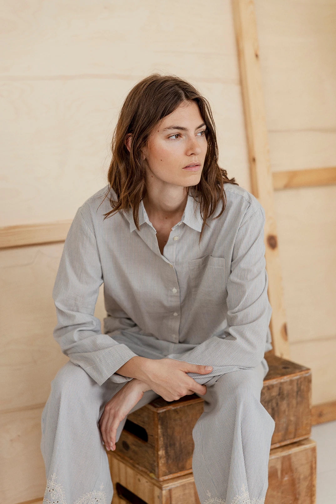 PROJECT AJ117 | CAMISA | MUJER | CIMBER 110 KIT | BEIGE