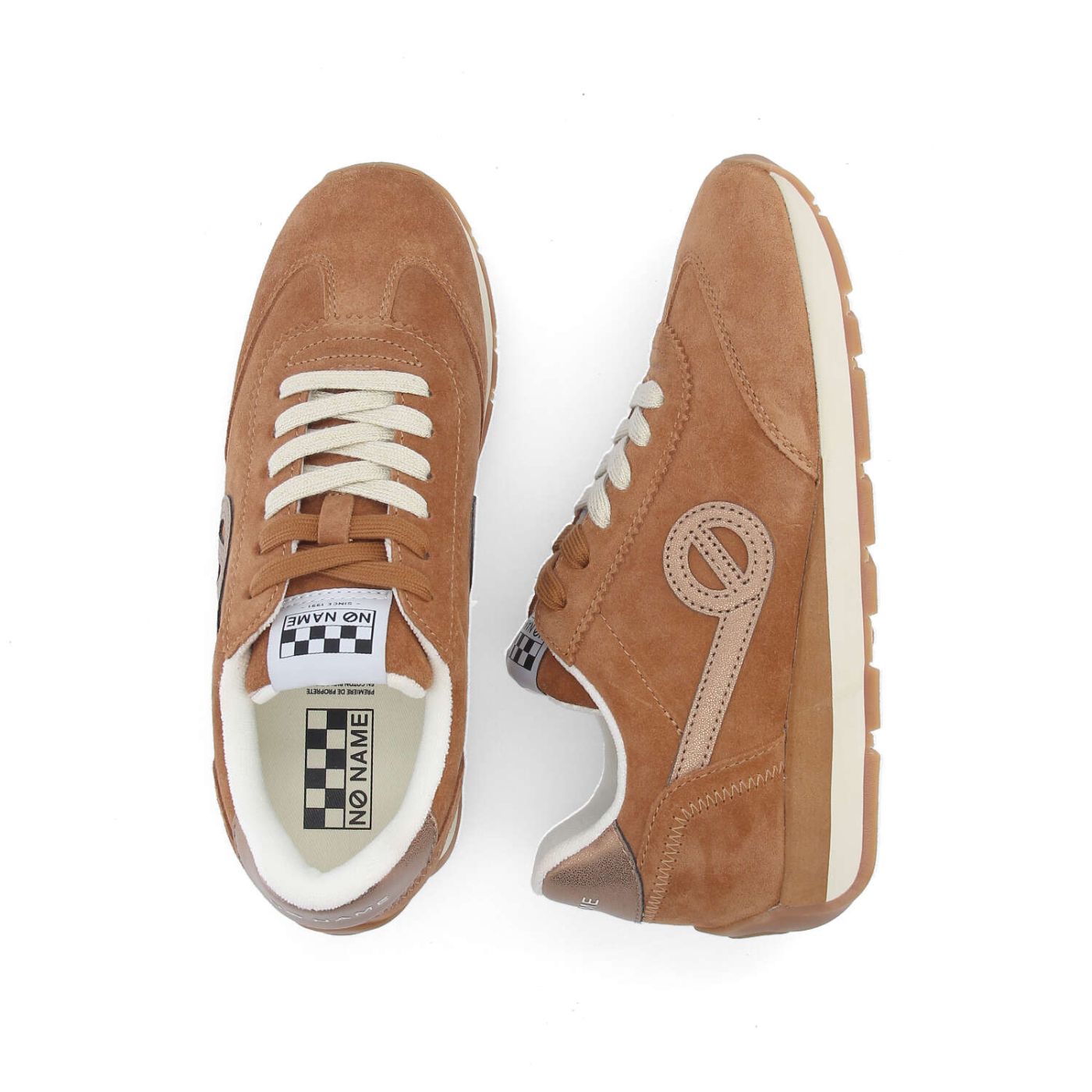 NO NAME | SNEAKERS | WOMEN'S | CITY RUN JOGGER W BROWN | BROWN