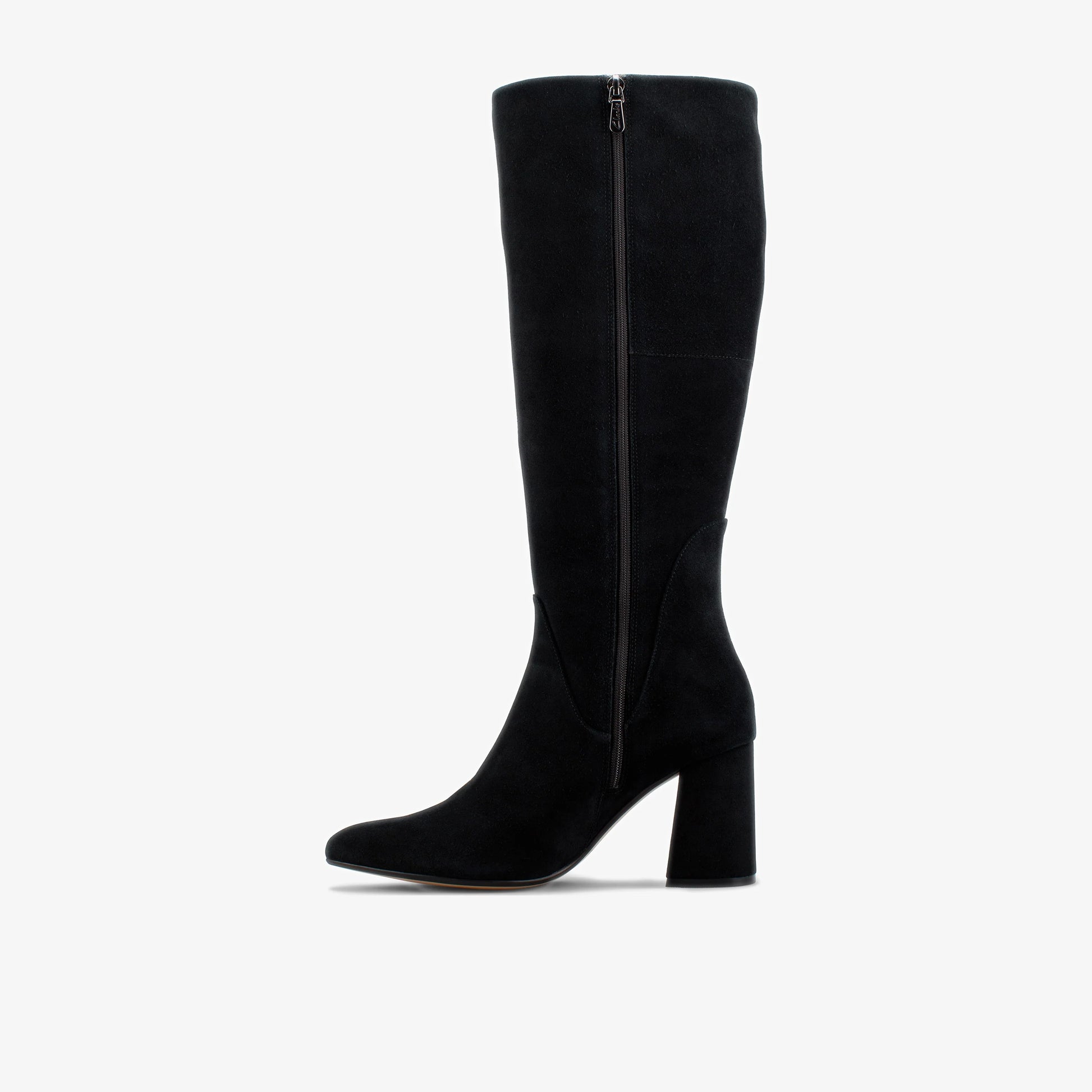 Botas De La Marca Clarks  Para Mujer Modelo Laina85 Hi Black Sde En Color Negro