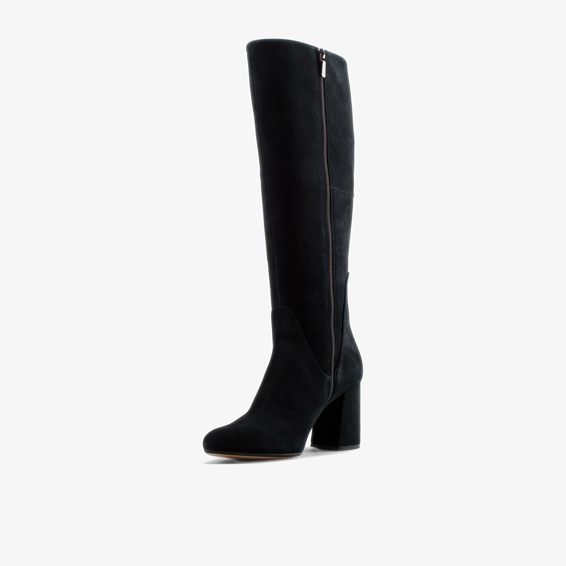 Botas De La Marca Clarks  Para Mujer Modelo Laina85 Hi Black Sde En Color Negro