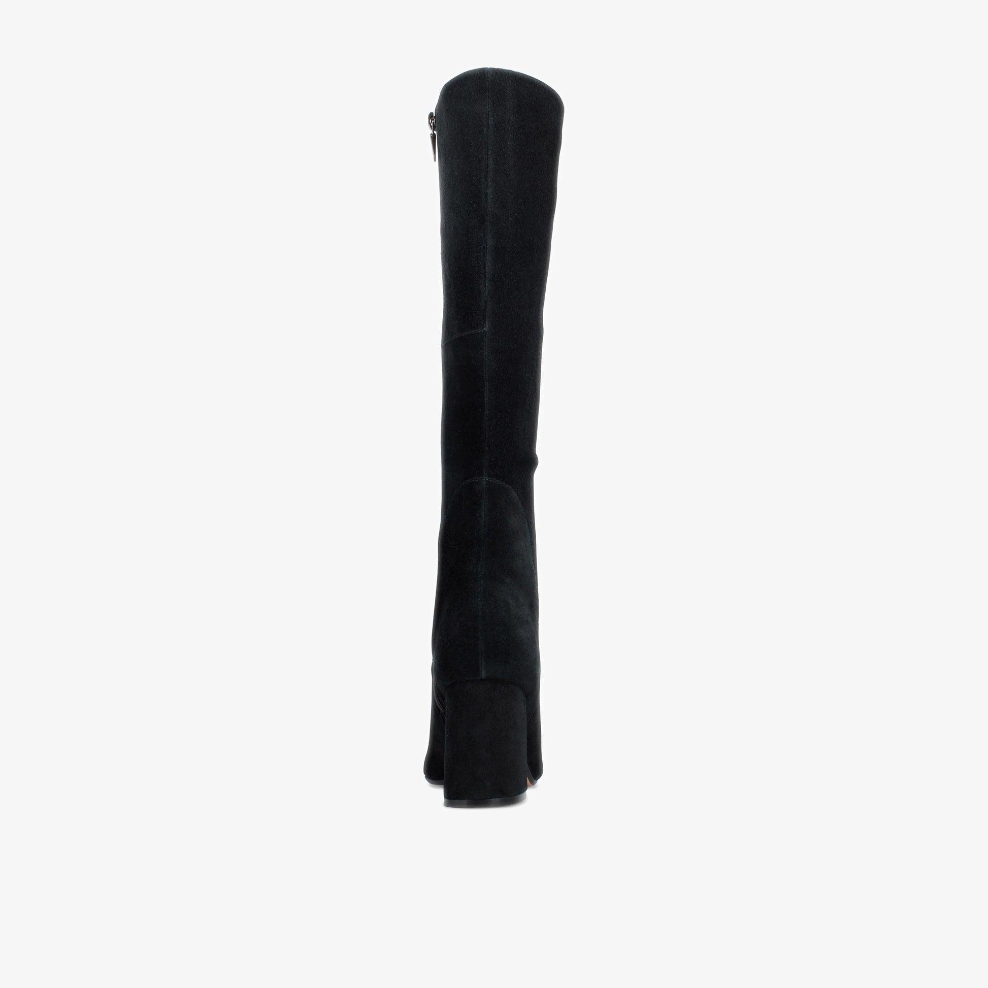 Botas De La Marca Clarks  Para Mujer Modelo Laina85 Hi Black Sde En Color Negro
