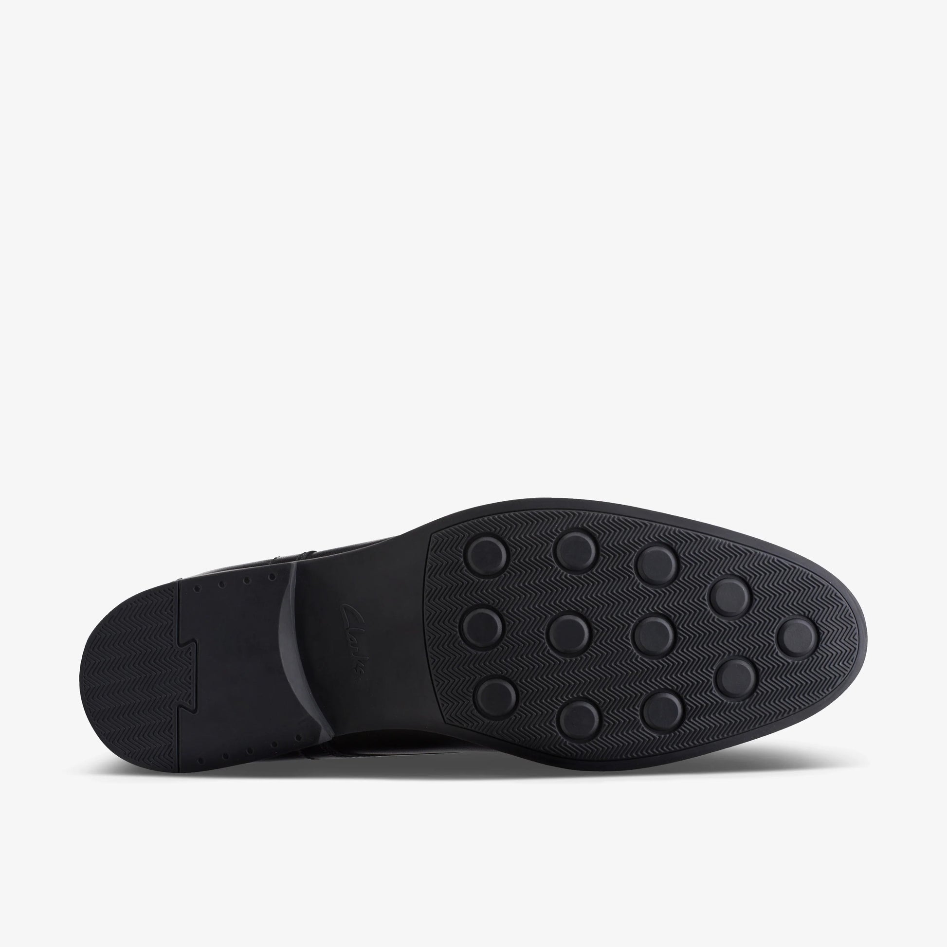 Botas De La Marca Clarks  Para Hombre Modelo Whiddon Mid Black En Color Negro
