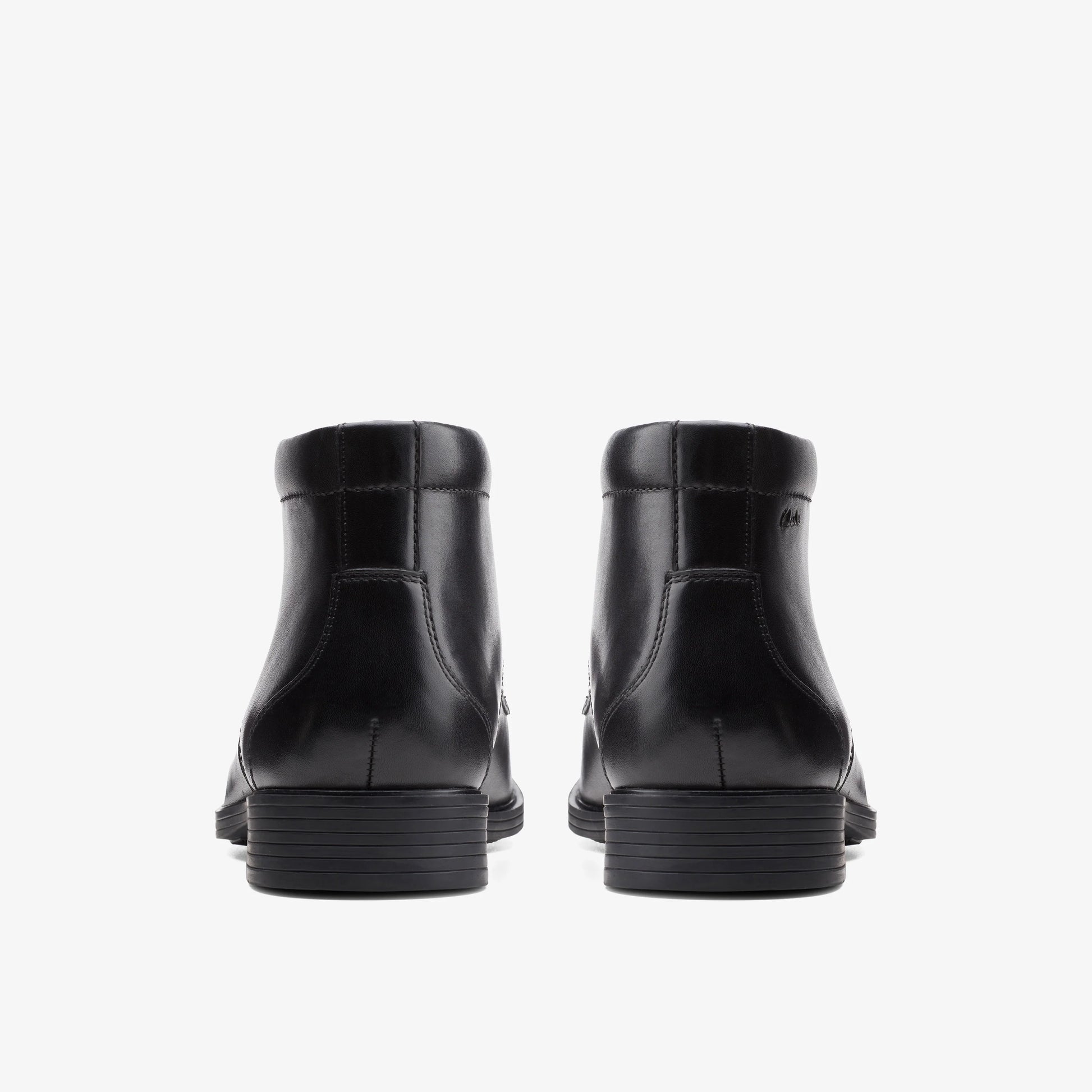 Botas De La Marca Clarks  Para Hombre Modelo Whiddon Mid Black En Color Negro