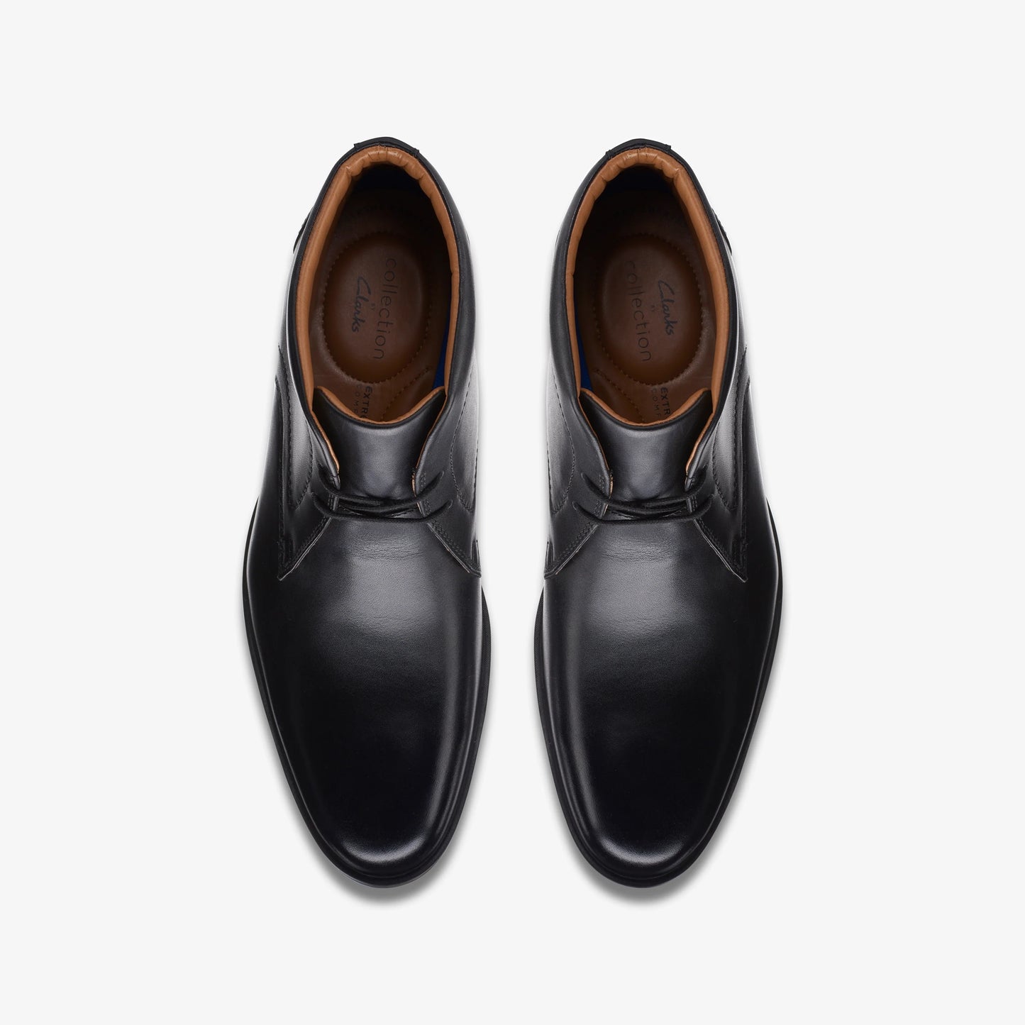 Botas De La Marca Clarks  Para Hombre Modelo Whiddon Mid Black En Color Negro