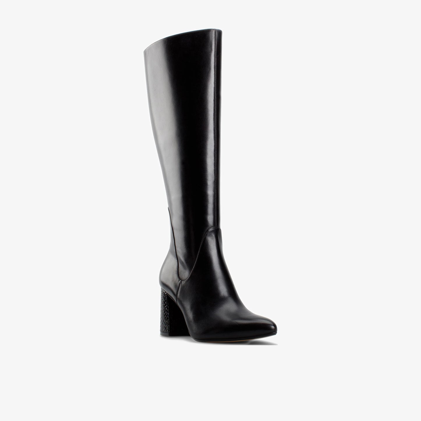 Botas De La Marca Clarks  Para Mujer Modelo Laina85 Hi Black Combi Lea En Color Negro