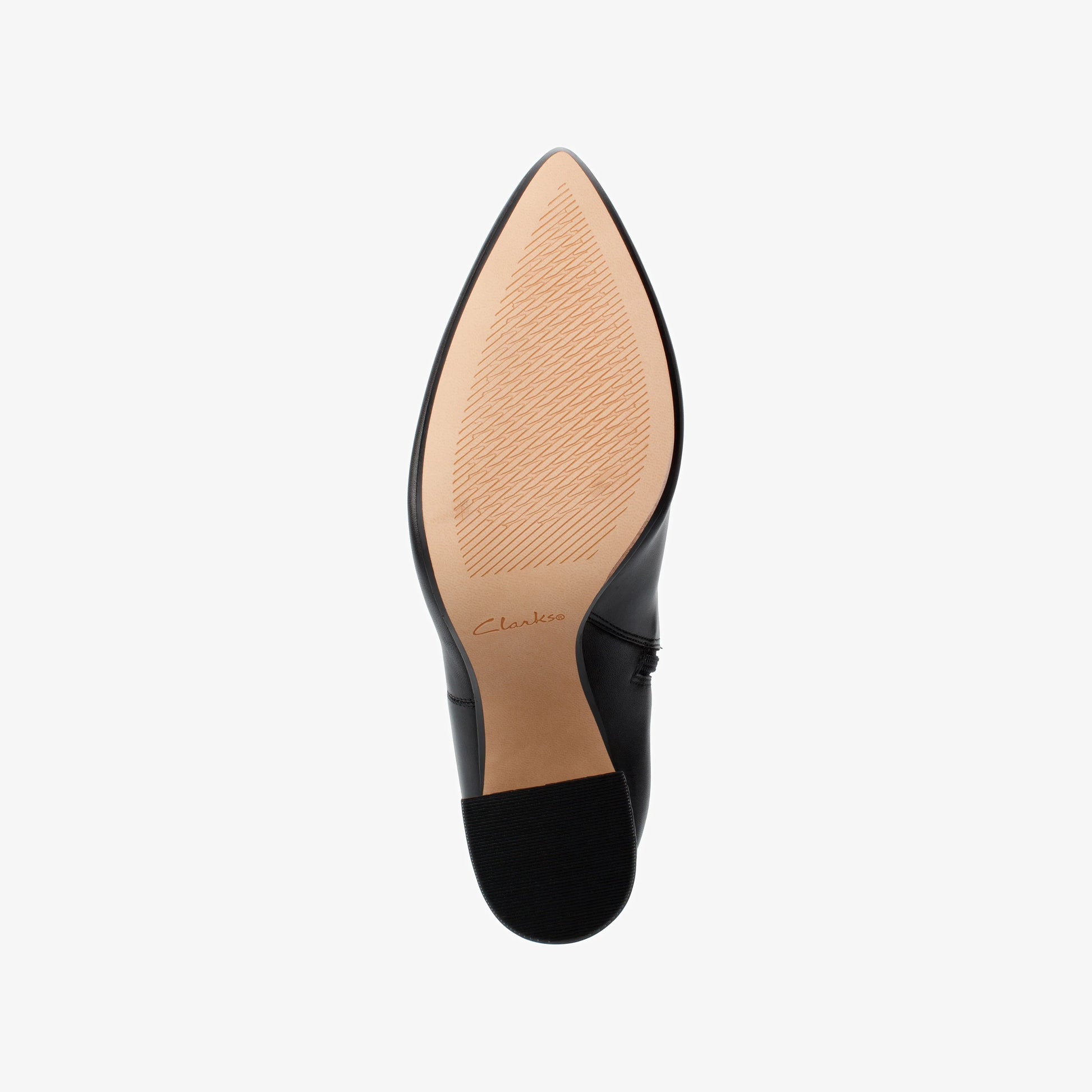 Botas De La Marca Clarks  Para Mujer Modelo Laina85 Hi Black Combi Lea En Color Negro