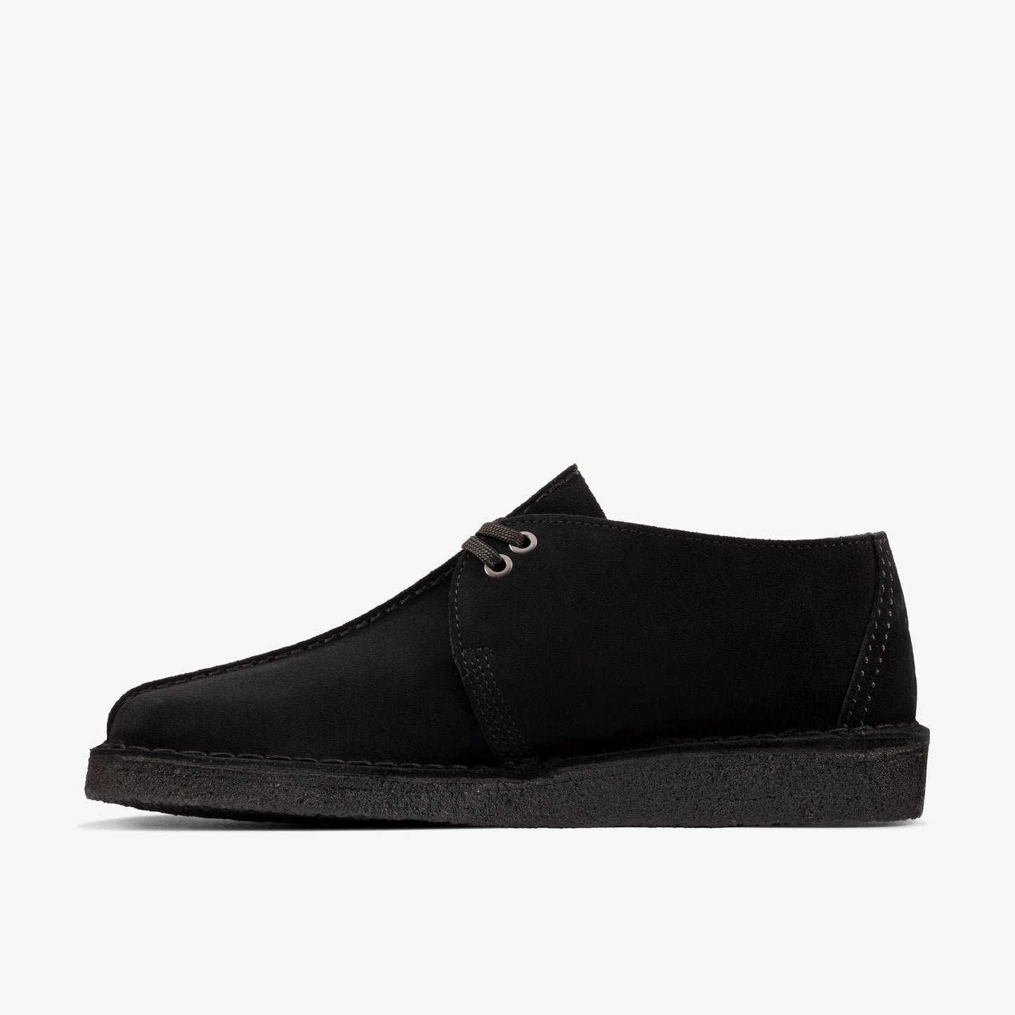 Zapatos Casual De La Marca Clarks  Para Hombre Modelo Desert Trek Black Sde En Color Negro