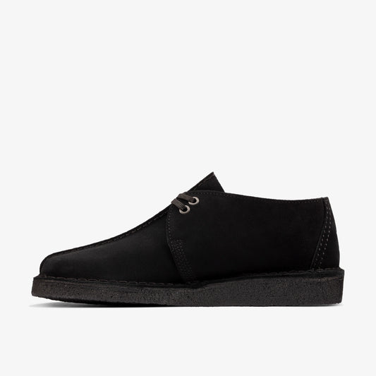 Zapatos Casual De La Marca Clarks  Para Hombre Modelo Desert Trek Black Sde En Color Negro