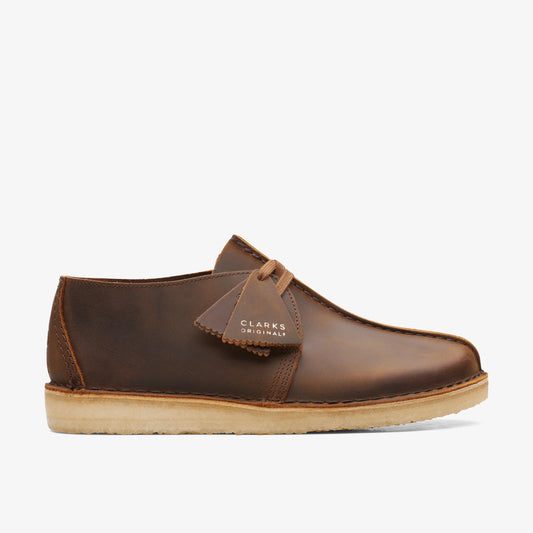 Zapatos Casual De La Marca Clarks  Para Hombre Modelo Desert Trek Beeswax En Color Amarillo