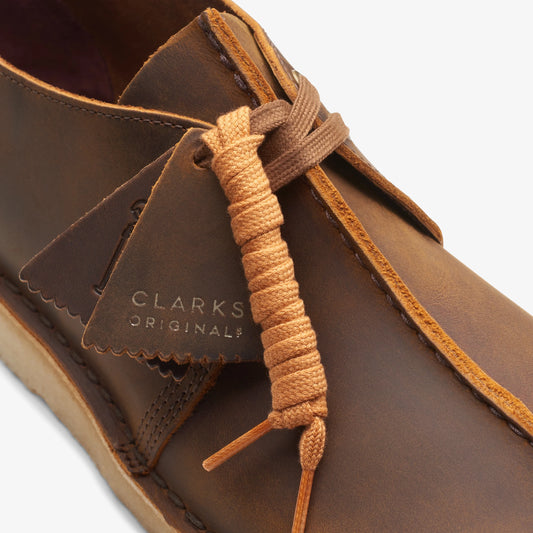 Zapatos Casual De La Marca Clarks  Para Hombre Modelo Desert Trek Beeswax En Color Amarillo