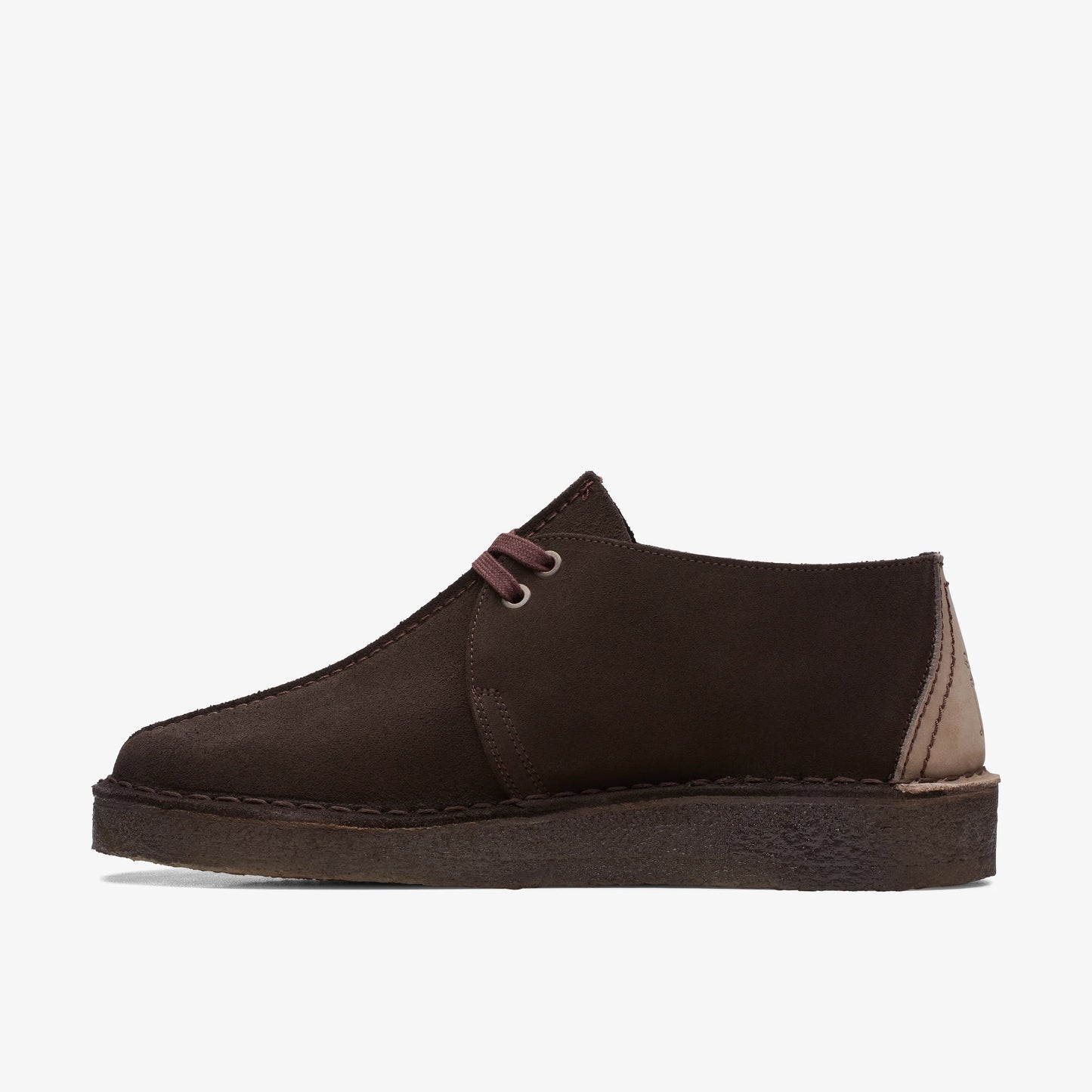 Zapatos Casual De La Marca Clarks  Para Hombre Modelo Desert Trek Dark Brown En Color Marrón