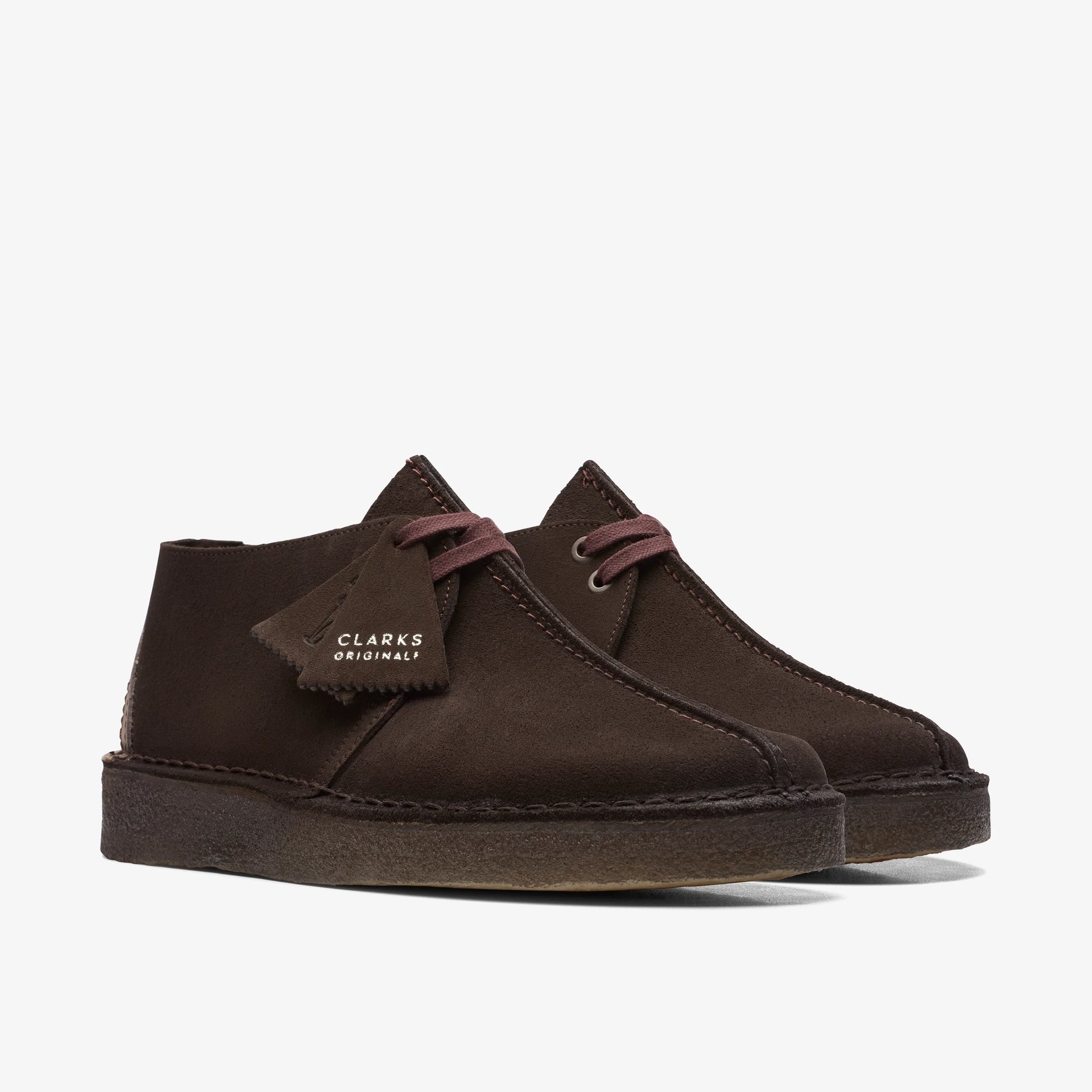 Zapatos Casual De La Marca Clarks  Para Hombre Modelo Desert Trek Dark Brown En Color Marrón