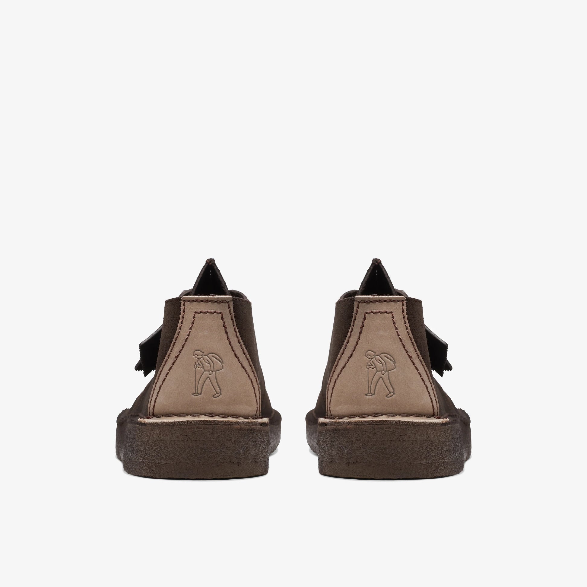 Zapatos Casual De La Marca Clarks  Para Hombre Modelo Desert Trek Dark Brown En Color Marrón
